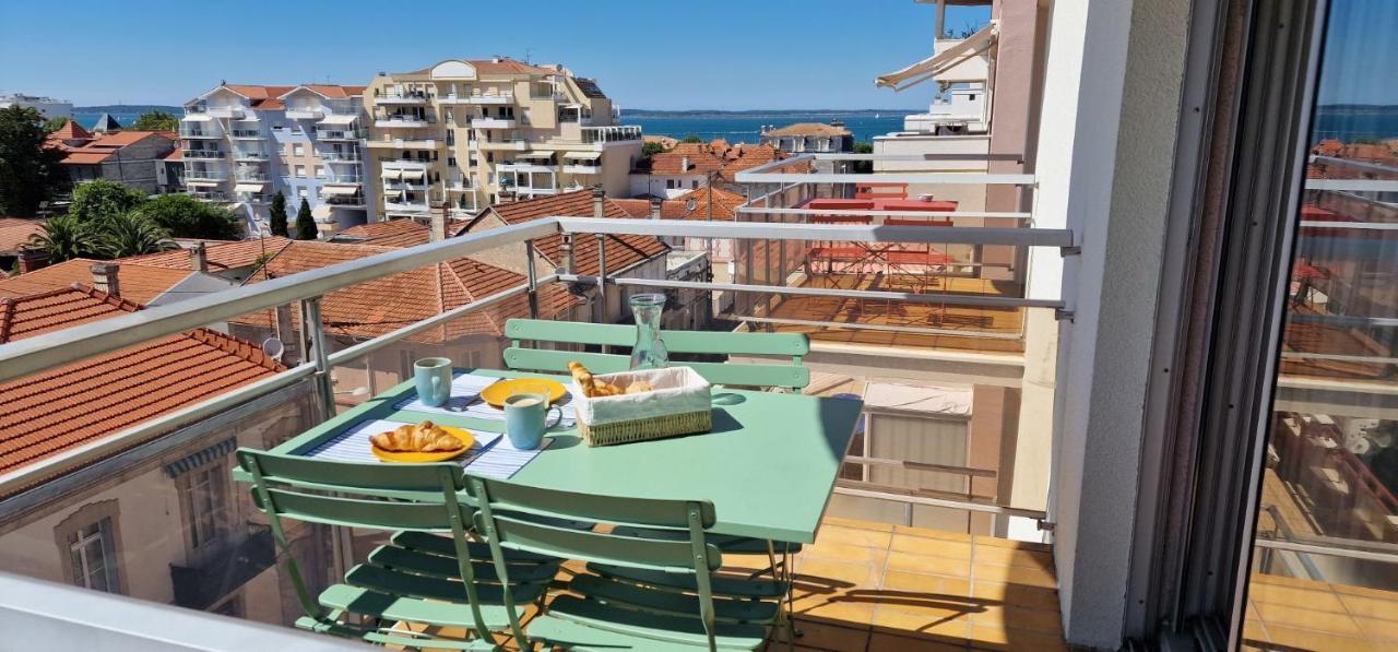 Hyper-Centre Et Bord De Mer Avec Clim Et Parking! 아르카숑 외부 사진